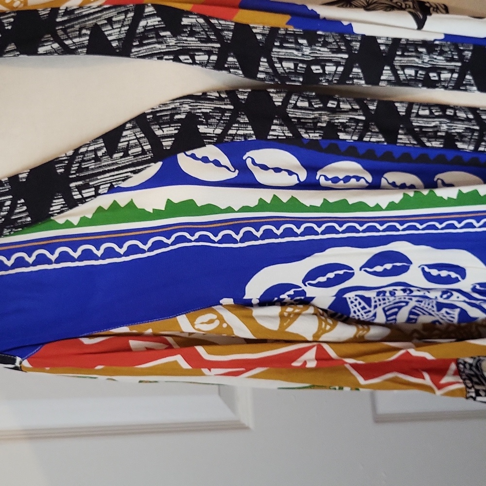 John Mark Geometric Pattern Open Kimono - Picture 3 of 9